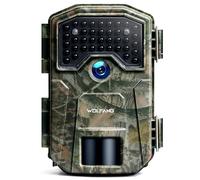 WOLFANG Cámara de Caza, Camara Fototrampeo 36MP 2K HD, Nocturna 940 NM LED IR Sin Brillo con 0,3s Activación, Cámara Caza Impermeable IP66 para Vida Silvestre y Monitoreo de Seguridad WT01