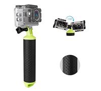 WOLFANG Empuñadura Flotante Boya Mango Impermeable Monopod Grip de Mano Flotador Palo Selfie Flotando para Cámara de Acción Cámara Deportiva y etc