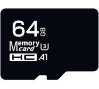 WOLFANG Tarjeta de Memoria Micro de 64 GB, Clase 10, Tarjeta TF de Alta Velocidad para cámaras Digitales, teléfonos móviles, cámara de Vida Silvestre, cámara de salpicadero, Reproductores de MP3