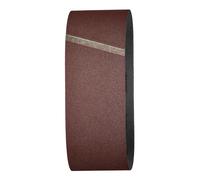 Wolfcraft 1922000 - Lijas de Banda de Corindón, 75 x 533 mm, Grano 120, Pack de 3 Unidades