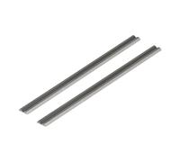 wolfcraft 2 cuchillas reversibles de cepillo, 75,5 mm I 4110000 I Para el mecanizado de maderas duras y blandas
