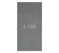 wolfcraft 2 rejillas de lijado para placas de yeso, 115 x 280 mm, grano de 120 I 1996000 I Tejidos de rejilla para lijadora orbital o manual