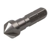 wolfcraft 2583000 Avellanador cónico HSS, Ø 10 mm, vástago hexagonal I 2583000 I Para un avellanado preciso de agujeros taladrados, para uniones atornilladas al ras en metal y plástico