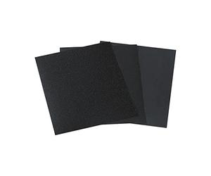 wolfcraft 2870000 - Pliego papel de lija seco/al agua, grano 120, sueltos 230 x 280 mm