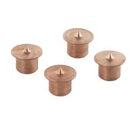 wolfcraft 4 marcadores: puntas de marcado de espigas, Ø 10 mm I 2913000 I Herramienta de marcado inteligente para orificios de espigas adecuados