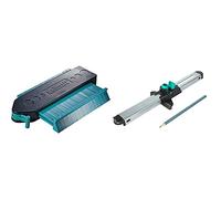 Wolfcraft 6949000Medidor de contornos + 6952000Ajustador de laminado para una medición exacta de la última tabla