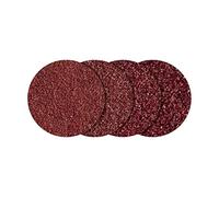 wolfcraft 8 discos abrasivos con vástago roscado, Ø 50 mm I 5608000 I Accesorios para el plato de lijar para amoladora angular