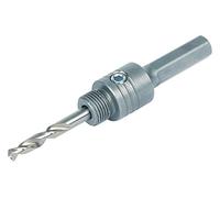 wolfcraft Adaptador con broca centradora para sierras de corona BiM I 5958000 I Accesorios para sierras de corona BiM