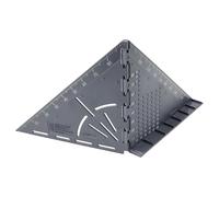 wolfcraft Escuadra de medición y marcado VARIO 3D I 5209000 I Asistente para proyectos plegable para medir superficies y piezas tridimensionales
