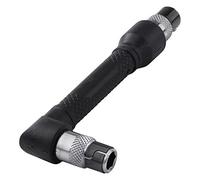 wolfcraft Atornillador manual con diseño angular con 2 portapuntas I 1573000 I Para trabajos en puntos de difícil acceso y espacios reducidos