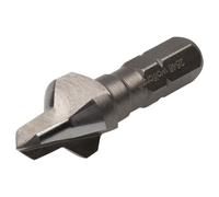 wolfcraft Avellanador, Ø 12 mm, vástago hexagonal I 2548000 I Función 2 en 1 para preparación de uniones atornilladas en madera y en plástico