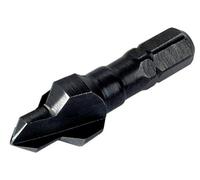 Wolfcraft Avellanador 2546000 Ø 8 mm, vástago hexagonal, función 2 en 1 para madera y plástico