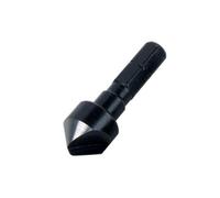 wolfcraft Avellanador cónico, Ø 10 mm, vástago hexagonal I 2582000 I Para el avellanado preciso de agujeros taladrados, para uniones atornilladas al ras en madera, metal no férreo y plástico