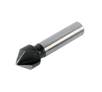Wolfcraft Avellanador cónico HSS 2505000 – Ø12 mm, vástago redondo, para metal y plástico