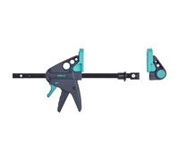 wolfcraft Abrazadera mesa de trabajo PRO 65-150-W negro y verde