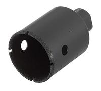 wolfcraft Broca de perforación con diamante "Ceramic" para amoladoras angulares I 5946000 I Para la instalación de sujeciones de grifería y pasamuros para cables en azulejos y baldosas