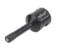 wolfcraft Broca de perforación con diamante "Ceramic" para amoladoras angulares I 5997000 I Para la instalación de sujeciones de grifería y pasamuros para cables en azulejos y baldosas