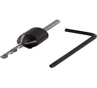 wolfcraft Broca de perforación previa con avellanador, Ø 5-6 mm I 2511000 I Perforación previa y avellanado en un paso