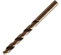 wolfcraft Broca para metal HSS con cobalto rectificada, Ø 9,5 mm I 7463010 I Para taladrar materiales especialmente duros y resistentes