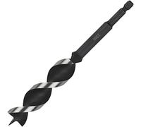 wolfcraft Broca para vigas de madera "Speedwinder", vástago hexagonal, Ø 18 mm I 7137000 I Para taladrar vigas de madera con el taladro de batería