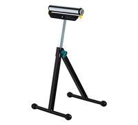 wolfcraft Caballete con Rodillo I 6119973 I La práctica prolongación para mesas de Sierra y Bancos de Trabajo