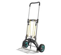 wolfcraft Carro de transporte TS 850 Offroad I 5503000 I Robusta carretilla para sacos para jardín y exteriores