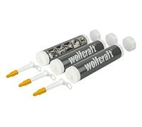 wolfcraft Cartuchos vacíos I 4044000 I Para emplastes de junta preparados por usted mismo