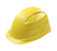 wolfcraft Casco Protector Amarillo I 4853000 I Casco de Seguridad Industrial