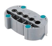 Wolfcraft Casquillos metálicos para taladros Ø 4, 5, 6, 8, 10 mm