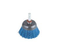 wolfcraft Cepillo de copa de alambre de nylon, suave I 2728000
