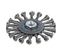 Wolfcraft Cepillo de disco trenzado I 2149000 – alambre de acero