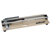 wolfcraft Cortadora de azulejos TC 610 W, plancha base de material multiplex I 5561000 I La cortadora de azulejos compacta sobre placa base de madera