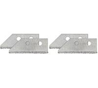 wolfcraft Cuchilla de repuesto para rascador de juntas I 5571000 I Para eliminar mortero para juntas (Paquete de 2)