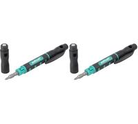 wolfcraft Destornillador de precisión micro I 8736000 I Herramienta de bolsillo para tornillos micro (Paquete de 2)