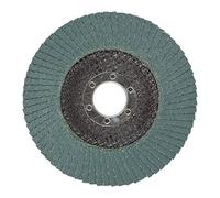wolfcraft Disco de láminas abrasivo Ø 115 mm, 80 I 5652000 I Para el rectificado basto de superficies metálicas