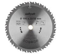 wolfcraft Disco de sierra circular de mano CT, serie marrón I 6735000 I Cortes rápidos y bastos