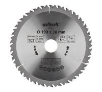 wolfcraft Disco de sierra circular de mano CT, serie marrón I 6736000 I Cortes rápidos y bastos