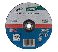 wolfcraft Disco para cortar metales, centro rebajado I 1626099