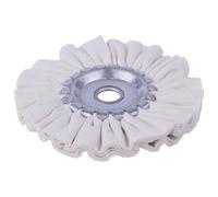 wolfcraft Disco pulidor, Ø 85 mm I 2132000 I Para la limpieza y el pulido de superficies de metal, plástico y madera