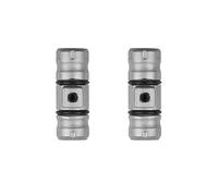 wolfcraft Doble soporte intercambiable para Flipbit I 3084000 I 2 dobles soportes intercambiables adicionales