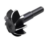 wolfcraft Fresa de media gargantilla WS I 3267000 I Fresas WS de acero para herramientas para fresar sobre madera blanda y dura.