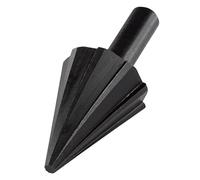 wolfcraft Fresa escariadora, Ø 6-24 mm, vástago redondo I 2523000 I Para escariar sin escalonamientos agujeros taladrados en metal no férreo, plástico y madera