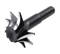 wolfcraft Fresa para perfil cuadrante WS I 3266000 I Fresas WS de acero para herramientas para fresar sobre madera blanda y dura.