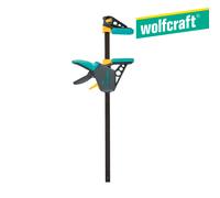 Wolfcraft gmbh 3032000 abrazadera abrazadera de barra 45 cm verde, gri