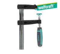 Wolfcraft gmbh sz 80-150 abrazadera de barra 15 cm negro, gris