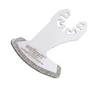 wolfcraft Hacha de sierra ˮPROˮ recubierta de diamantes, enganche universal I 3950000