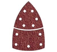 Pack de 10 unidades hoja abrasiva adhesiva de dos piezas con grano 120 Wolfcraft 1814000