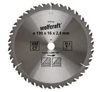 WOLFCRAFT Hoja de sierra circular CT 30 dientes - Ø190x16mm