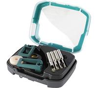 wolfcraft Juego de brocas de perforación con diamante Ceramic, 5 piezas, 8771000, Para la instalación de sujeciones de grifería y pasamuros para cables en azulejos y baldosas, diámetro 5-10 mm