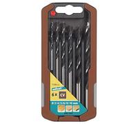 Pack de 6 unidades broca espiral para madera Wolfcraft 7108000